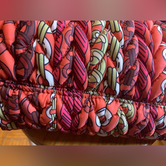 Sondra Roberts Women’s Large Squared Red Handbag - Picture 12 of 15